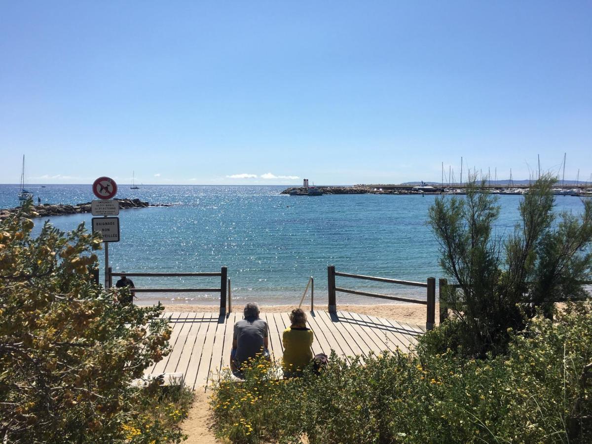 Mazet De La Mer 54M2 Lavandou 100M Plage Avec Piscine Le Lavandou Zewnętrze zdjęcie
